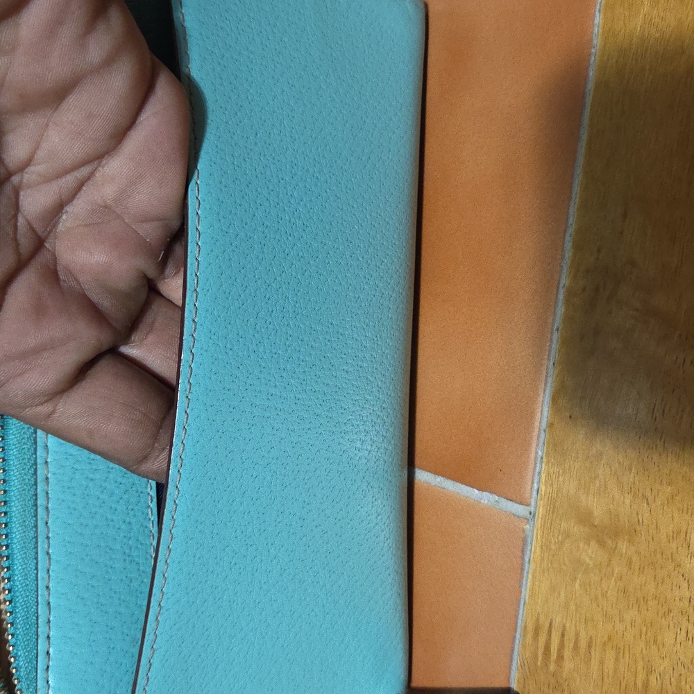 Kate Spade Teal Wallet - Picture 5 of 13